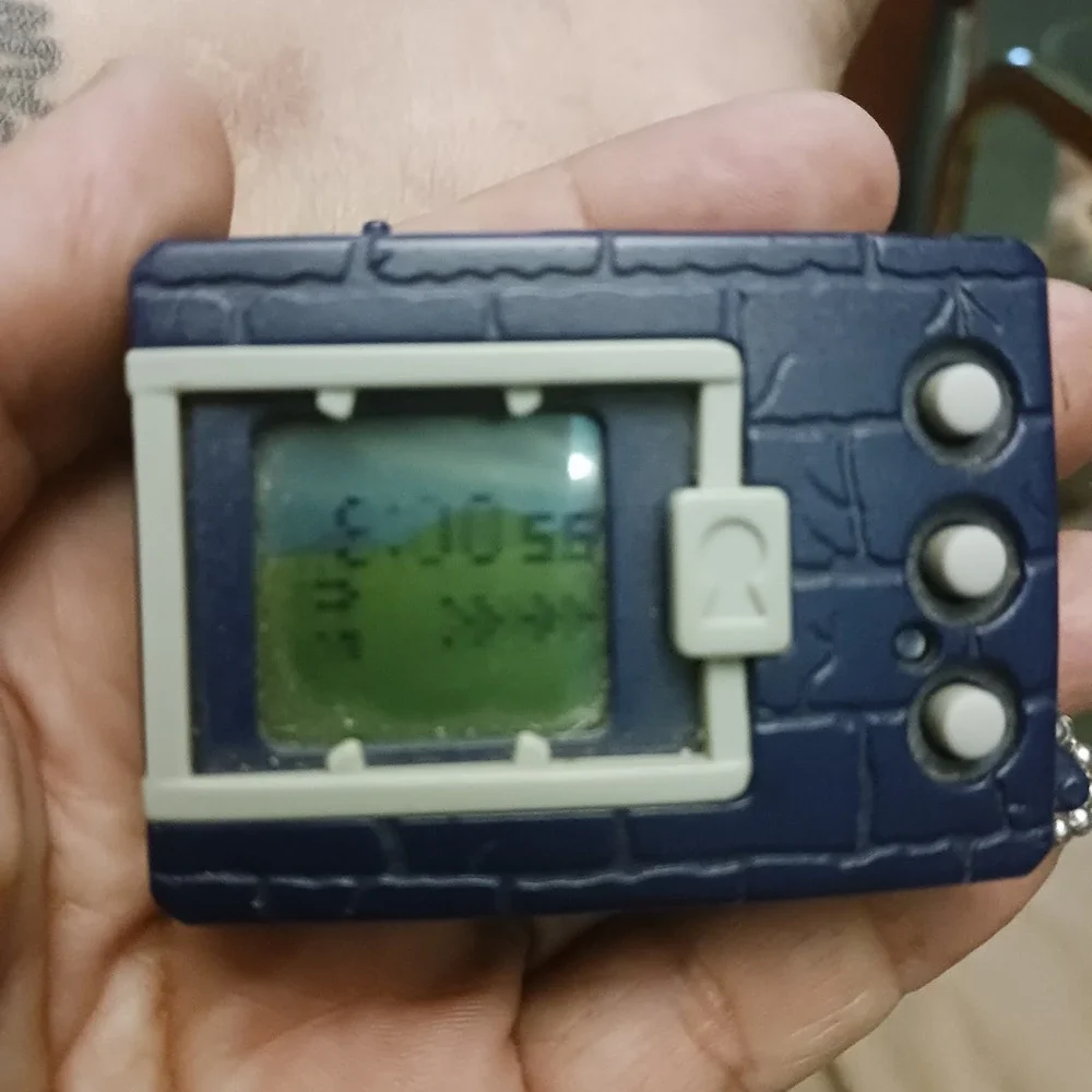 Vintage 1997 Bandai Digimon Digivice Digital Monster Game Blue | TESTED **screen